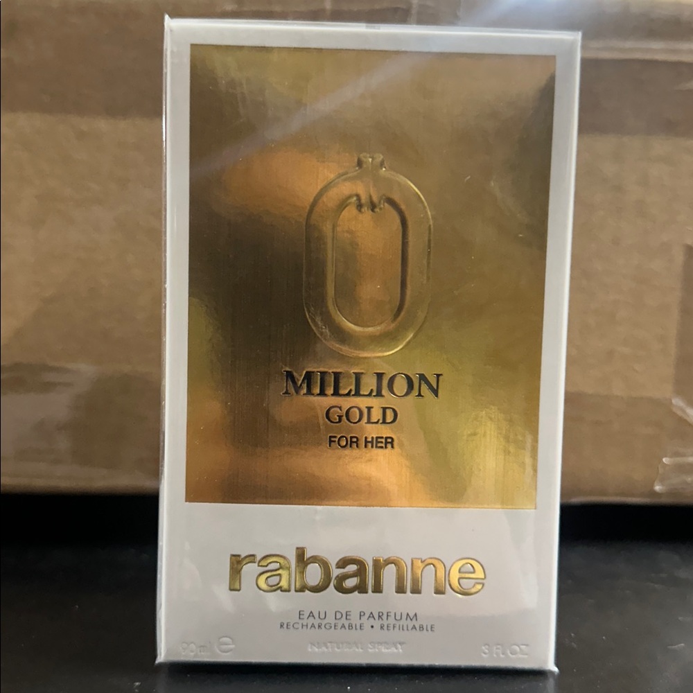 Women’s Rabanne Million Gold For Her Eau de Parfum 90 ML.